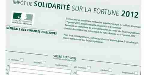 réforme ISF 2012 réforme ISF 2012