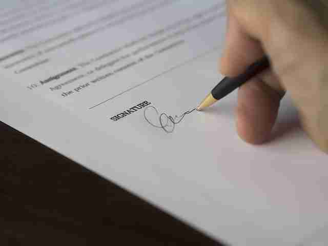 signature du compromis de vente
