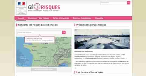 Site GéoRisques