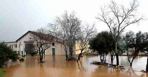 inondations dans le sud