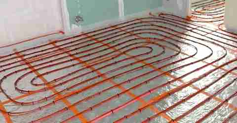 plancher chauffant éléctrique